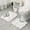 Beige Princess Castle, variant on Ballerina Princess Swan Pattern Bathroom Rugs Sets 3 Piece,Toilet Cover Set,Absorbent Non Slip Bathroom Mats Sets with U-Shaped Contour Rug Toilet Rug Set