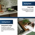 thumbnail image 4 of Karran Usa WST-20-PK1 Elite Workstation 25" Drop In Single Basin Stainless Steel Kitchen, 4 of 6