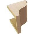 thumbnail image 6 of 7"W x 7"D x 7"H Wide Garner Rough Cedar Woodgrain TimberThane Corbel, Primed Tan, 6 of 6