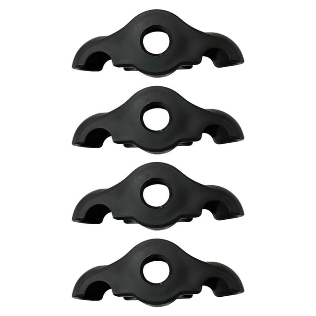 Cycling Training Foot Pads, Indoor Cycling Press-in Rocker Foot Adapters, Shock Absorption Rocker Plate Feet for Smart Bike Trainer