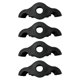 thumbnail image 3 of Adaptadores de pies basculantes a presión para ciclismo indoor, pies con placa basculante, almohadillas para pies de bicicleta para ciclismo Bicicleta inteligente para entrenamiento en casa., 3 of 6
