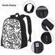 thumbnail image 3 of Balery Hand Drawn Snake Mochila Escolar 3 en 1 para Niños - Mochila Resistente con Lonchera Térmica y Estuche - Mochila Escolar para Niños y Niñas, 3 of 7