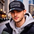 thumbnail image 5 of Knite Gorra Trucker para Hombre de Malla Transpirable Chicago Negra, 5 of 5