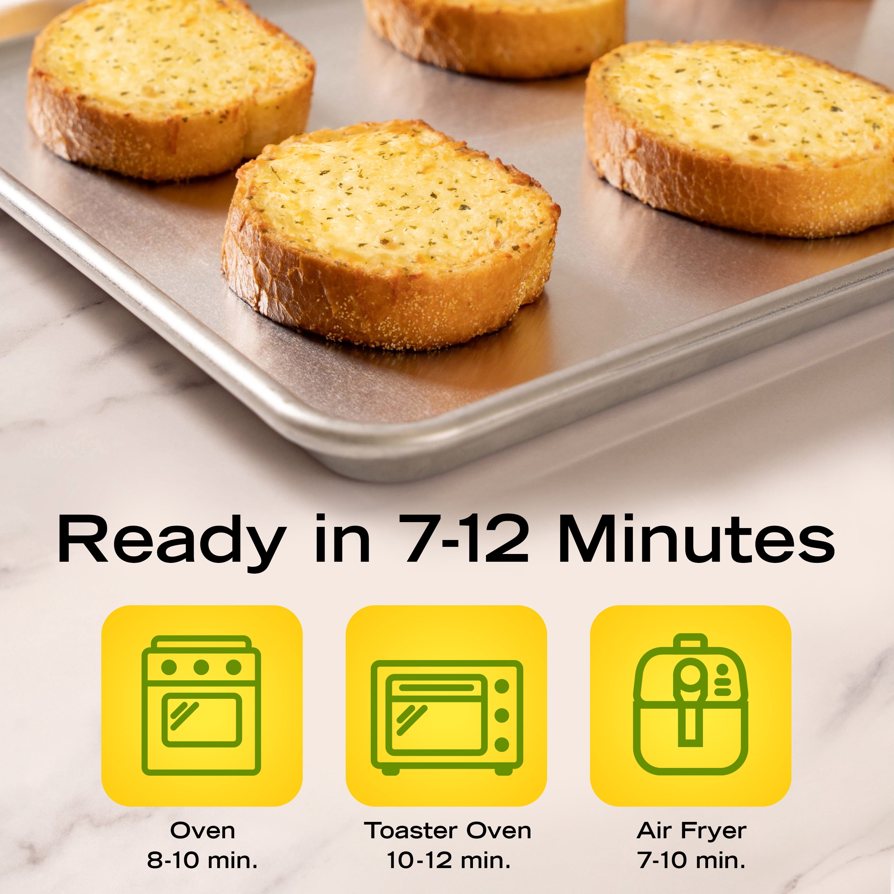 New York Bakery Real Cheese Texas Toast, 13.5 oz (8 Count), Frozen