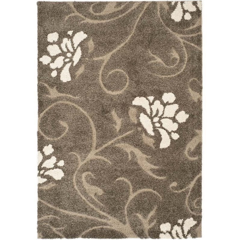 Safavieh Florida Shag Smoke Shag Rug - Runner 2'3" x 9'