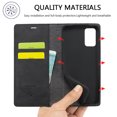 thumbnail image 6 of Compatible with Samsung S20 FE Wallet Case, PU Leather Flip Folio Case with Card Holders RFID Blocking Kickstand [Shockproof TPU Inner Shell] Phone Cover For Samsung Galaxy S20 FE, Black, 6 of 11