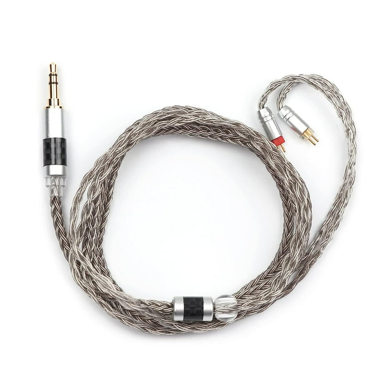 Tripowin Zoe Upgraded Earphone Cable 4-Core Pure Copper Silver