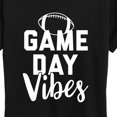 thumbnail image 3 of Instant Message - Game Day Vibes - Women's Short Sleeve Graphic T-Shirt, 3 of 6
