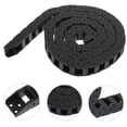 thumbnail image 4 of Miangastore Drag Chain Cable Wire Carrier Wire Carrier Cable Semi Closed Cable Carrier, 4 of 8