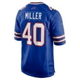 thumbnail image 3 of Men's Nike Von Miller Royal Buffalo Bills Game Jersey, 3 of 4