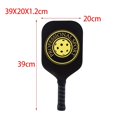 thumbnail image 5 of Premium Pickleball Paddle Only Ergonomic Grip Pickle Ball 1 Racquet For Player Style B | Made Of Glass Fiber, 5 of 5