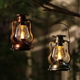 thumbnail image 5 of AURORA TRADE Kerosene Lamp Vintage High Brightness Rechargeable LED Camping Lantern Candle Night Light for Home, 5 of 8