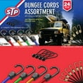 thumbnail image 6 of STP 24-Piece Heavy-Duty Bungee Cord Assortment with Durable Hooks, UV-Resistant Tie-Down Straps for Cargo, Canopy, Garage, and Outdoor Use, 6 of 9