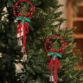 thumbnail image 1 of Christmas Ornaments Pendant Wrought Christmas Decor Fireplace Door Handles Xmas Hanging Ornaments Window Bells Xmas Pendants Iron, 1 of 6