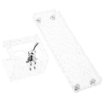 WASHWEPE Bathroom Cosmetics Holder Acrylic Toothbrush Storage 1Pack