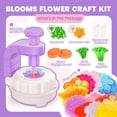 thumbnail image 4 of Kit de manualidades para pintar viento, tela, ramos de flores para niñas de 3 a 12 años, 4 of 8