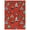 Red, variant on COZONY 6x9 Christmas Area Rug, Non-Slip Washable Low Pile Large Rug, Xmas Tree Pattern, Red, Holiday Decor for Living Room & Bedroom