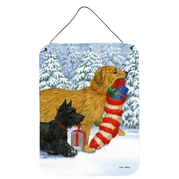 Keep Up There Scottie Scottish Terrier Wall or Door Hanging Prints