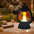 thumbnail image 5 of SLYNSHome Mini Lantern Christmas Decor,Small Vintage Lantern for Table Centerpiece Hanging Lamp Christmas Tree Ornaments for Holiday - Black, 5 of 7
