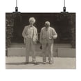 thumbnail image 2 of Print: John T. Lewis And Samuel Clemens, 1903, 2 of 4