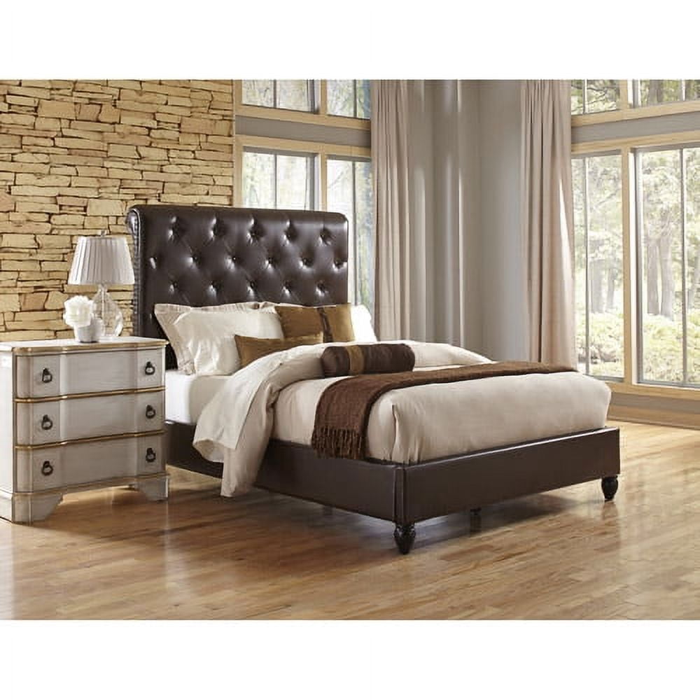 PRI Upholstered Sleigh Headboard