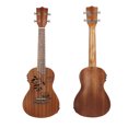 thumbnail image 3 of Ukelele Ukelele de madera de sapeli de 24 "Kit de ukelele con ecualizador LCD, 3 of 8