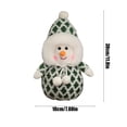 thumbnail image 3 of Qocolhg Christmas Decorations Indoor Outdoor, Christmas Snowman Snowflake Doll White Snowman Doll Plush Toys Children Christmas Gifts Christmas Scene Decoration Christmas Decoration, on Clearance!, 3 of 6