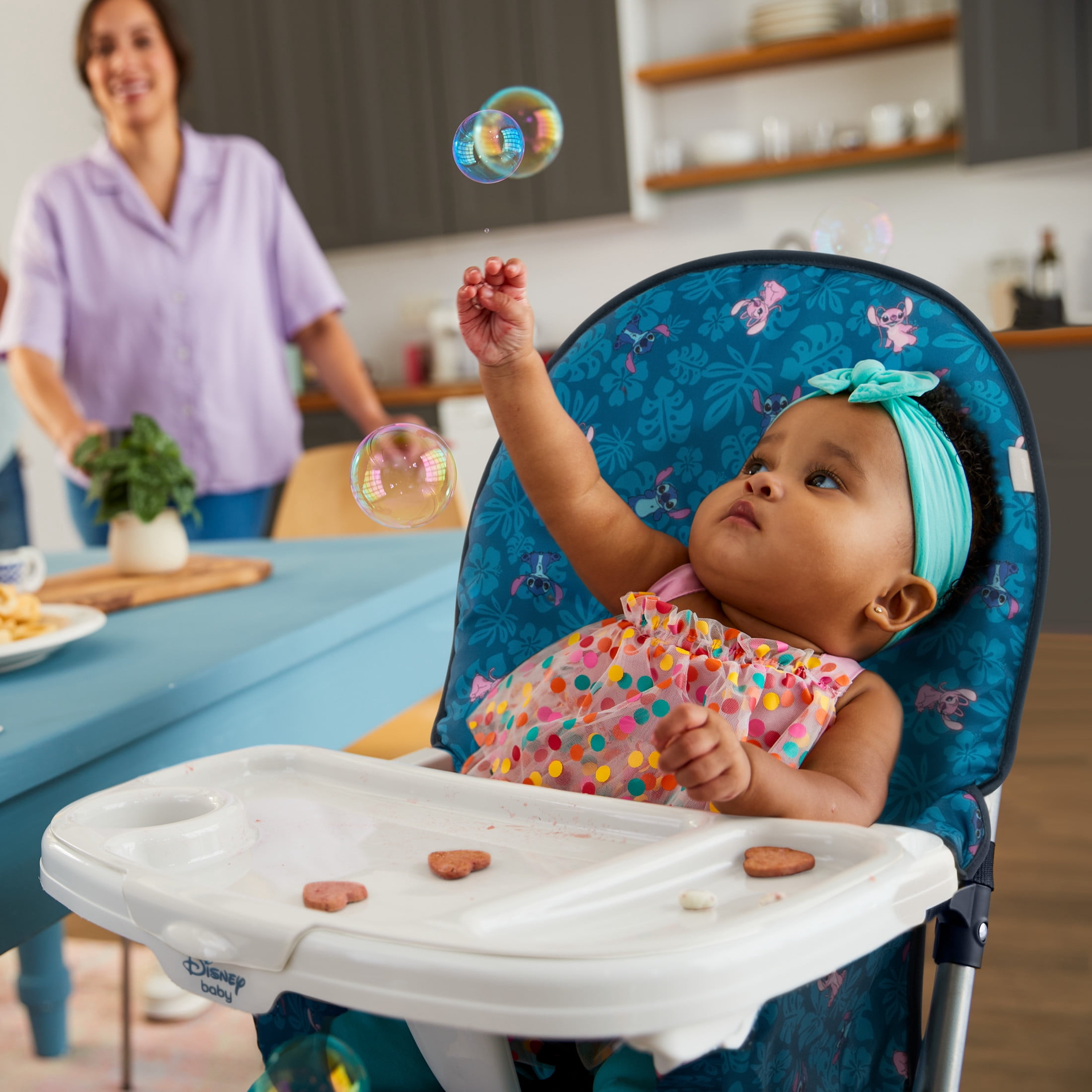Disney Baby 3D Ultra Full-Size High Chair, Tropical Stitch