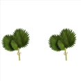 thumbnail image 1 of 6 Piezas Hojas de Palma Artificiales Manojo de Plantas Falsas de Plástico Verde Hojas de Simulación Arreglo de Flores Decoración del Hogar, 1 of 8