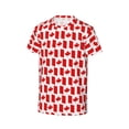 thumbnail image 3 of Fuzoiu Canada Print Boys' Casual T-Shirt,Crewneck Undershirts,Boys Athletic Shirt,Short Sleeve T-Shirts for Outdoor Play, 3 of 7