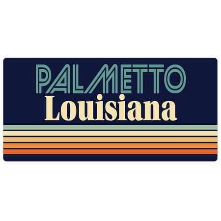 

Palmetto Louisiana 5 x 2.5-Inch Fridge Magnet Retro Design