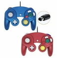 thumbnail image 1 of Wired Gamecube Controllers for Nintendo Wii Game Cube Switch Console 2 pcs, 1 of 6