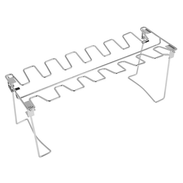 Chicken Wing Leg Rack for Grill Smoker Oven Stainless Steel Vertical