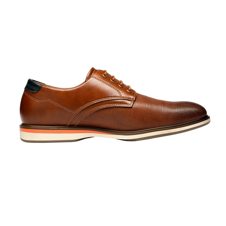 Bruno Marc Mens Casual Shoes Round Toe Classic Lace-up Oxford Shoes Dress  Shoes LG19009M BROWN Size 8.5