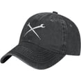 thumbnail image 1 of Ironworker Crossed Tools Baseball Cap Golf Dad Hat Adjustable Unconstructed for Men Women, One Size-X-Large, 1 of 8