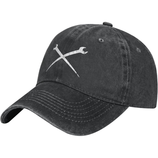 Ironworker Crossed Tools Baseball Cap Golf Dad Hat Adjustable Unconstructed for Men Women, One Size-X-Large