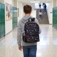 thumbnail image 3 of Jetstream Kids School Backpack with Padded Straps and Front Pocket, Back Pack, 3 of 9