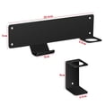 thumbnail image 5 of Wall Mount Floor Jack Stand Rack Organizer, Car Hydraulic Trolley Jack Stands Holder Wall Storage Rack Mount Brackets Jack Stands Tower Racing Trailer Accessories Tool, 5 of 5