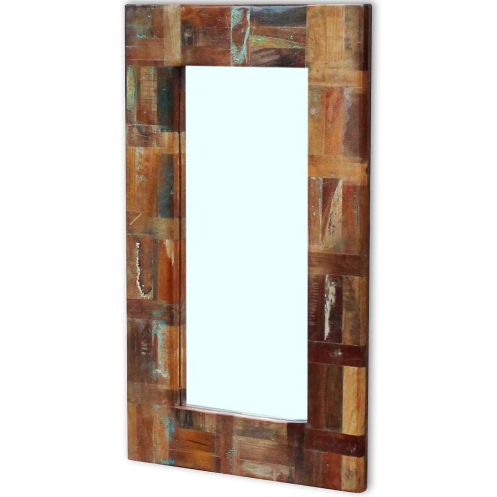 Kepooman Rectangular Hanging Wall Frame Mirror Decor for Bathroom Bedroom, 31.5" X 19.7", Multi-color Kepooman Rectangular Hanging Wall Frame Mirror Decor for Bathroom Bedroom, 31.5" X 19.7", Multi-color