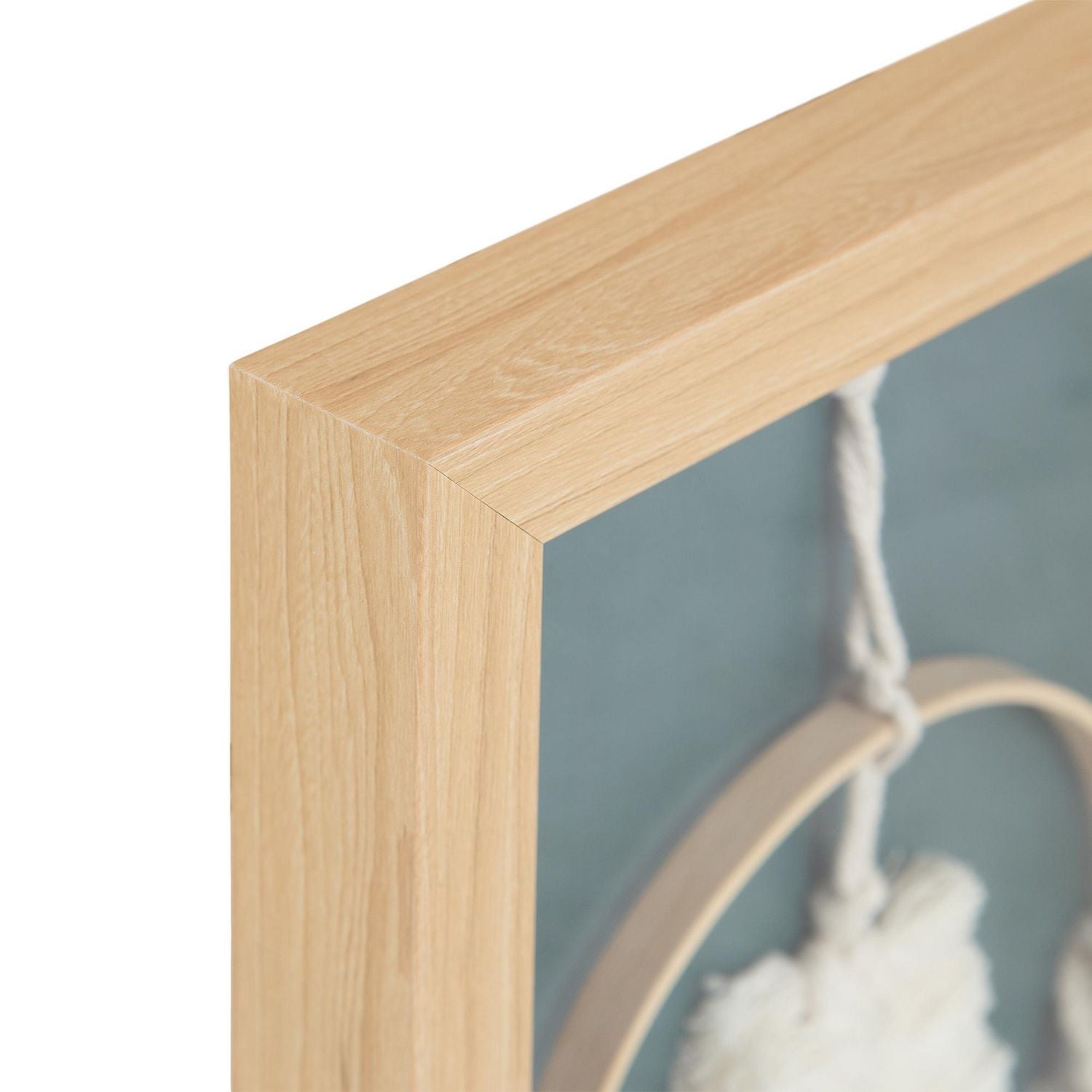 Art mural encadré à base de cordes hometrends