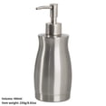 thumbnail image 3 of Dispensador De Jabón, Bomba De Metal De Acero Inoxidable De Níquel Cepillado, Botella De Loción De Mano Para Baño, Dormitorio Y Cocina Speravity  HA020546-00, 3 of 6