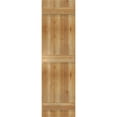 thumbnail image 5 of 16 1/8"W X 56"H Timbercraft Three 5 3/8" Boards Joined Board-N-Batten Shutters, Rough Sawn Western Red Cedar (Per Pair), 5 of 13