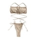 thumbnail image 1 of Traje de baño dividido con estilo para mujer Bikini cómodo con estampado de cintura OAVQHLG3B Store  lin121212, 1 of 3