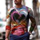 thumbnail image 5 of Camiseta de diario unisex para hombre Estampados gráficos en 3D Tops de manga larga Casual Bloue Pompotops  oipoqjl5342, 5 of 9