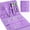 Purple, variant on Manicure Set Professional Nail Clippers Pedicure Kit, 16 pcs Stainless Steel Nail Care Tools Grooming Kit with Luxurious Travel Leather Case for Thick Nails Men Women Gift - Purple