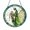 Acrylic 3.5 Inch, variant on Green Praying Mantis Stained Glass Suncatcher, Round Window Hanging, Vibrant Insect and Nature Home Decor, Gift for Dad or Garden Lovers