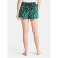 thumbnail image 4 of Holiday Time Women's and Women's Plus Christmas Sleep Shorts, 2-Pack, Sizes XS-3X, 4 of 7