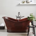 thumbnail image 2 of Native Trails Aurora Bathtub With Antique Copper Finish CPS912, 2 of 3