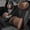 Brown, variant on Car Memory Foam Lumbar Support & Headrest Pillow Set, Ergonomic Seat Back Waist Protector Cushion for Driver Seat