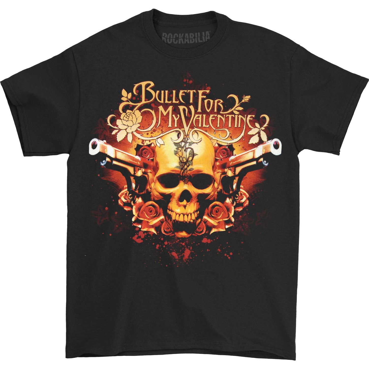 Bullet For My Valentine Bullet For My Valentine Men's Tshirt Black